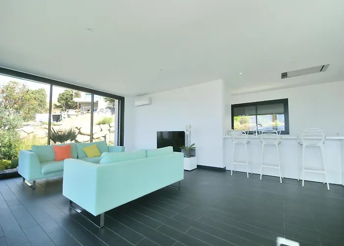 Sunset With Bay View